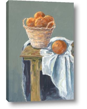 Picture of Basket of Oranges