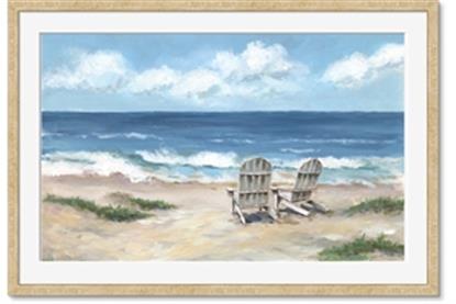 Image de Chairs on beach