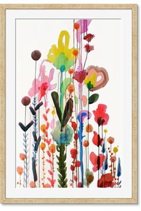 Image de Eclectic Floral Canvas I