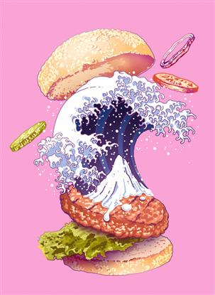 Picture of kanagawa burger