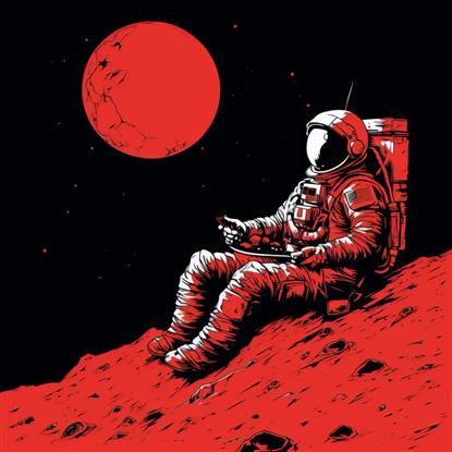 Picture of Retro Moonwalk Poster