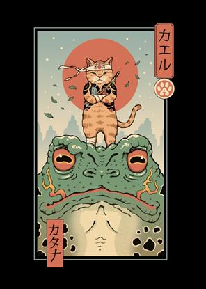 Picture of Catana  Frog Poster