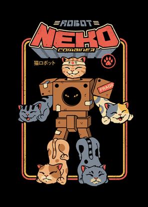 Picture of Robo Neko Cat Poster