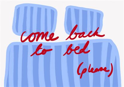 Picture of Come Back to Me Typography Poster