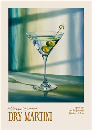 Picture of Classic Cocktails - Dry Martini