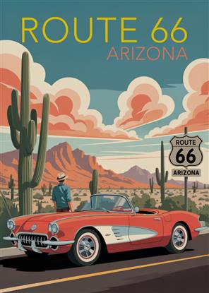 Picture of Route 66   Arizona