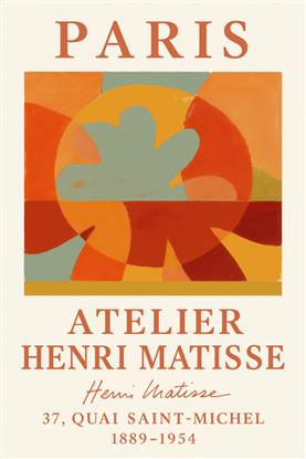 Image de Matisse Atelier Poster
